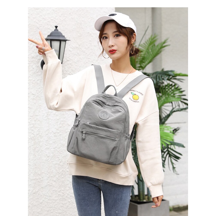 Balo Nylon CHUWANGLIN Đa Năng Phong Cách Năng Động Thời Trang Cho Nữ