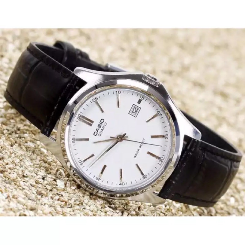 Đồng hồ nam dây da Casio chính hãng Anh Khuê MTP-1183E-7ADF