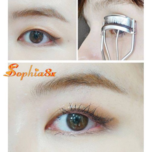 Kẹp bấm mi The Face Shop Eyelash Curler TFS Hàn Quốc siêu cong kèm 2 lõi thay
