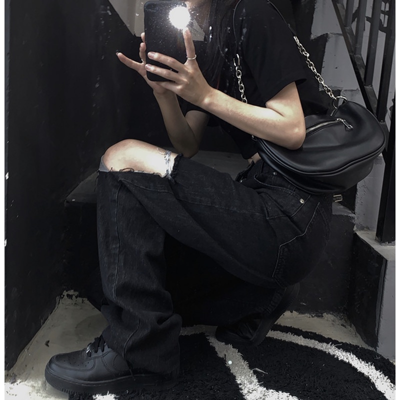 Túi xách nữ chất da PU cao cấp phối xích cực cá tính Capucha T133