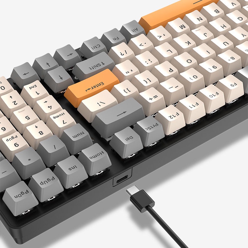 Bàn phím cơ rgb led K3 ZIYOU LANG Switch Blue 100 phím Bàn phím máy tính / 3C10