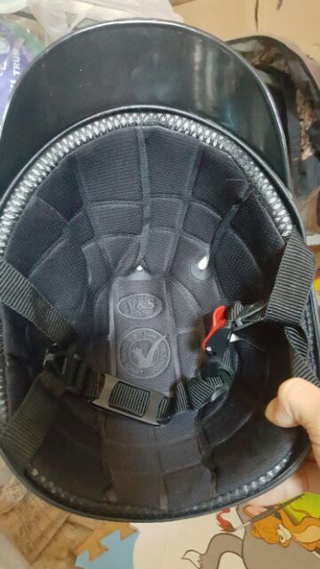 Nón bảo hiểm Mũ bảo hiểm thời trang đạt chuẩn V&S chính hãng cho nam