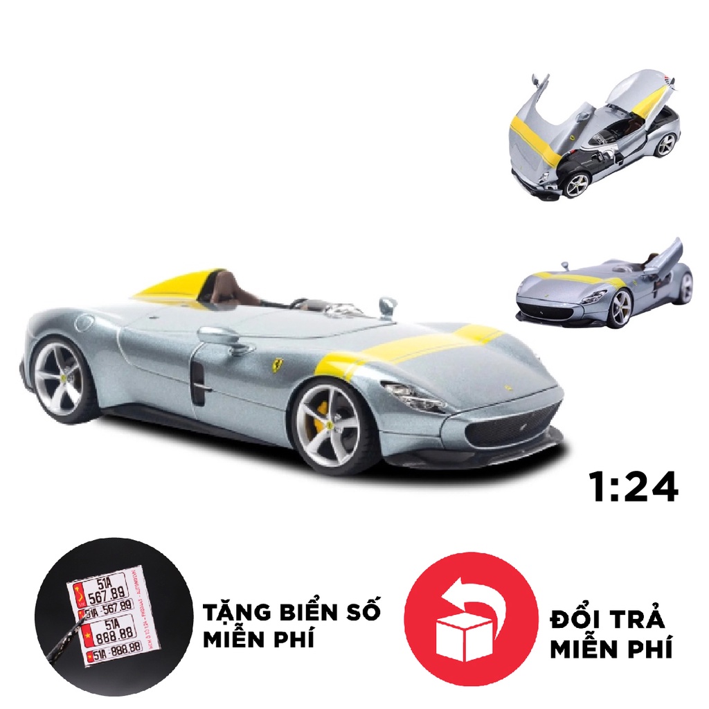 Mô hình xe Ferrari Monza Sp1 Sports 1:24 Bburago 7954