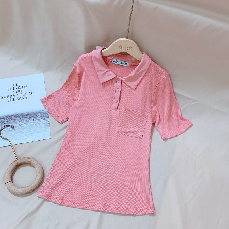 APN57 - ÁO TĂM POLO HỒNG CHO NỮ | BigBuy360 - bigbuy360.vn