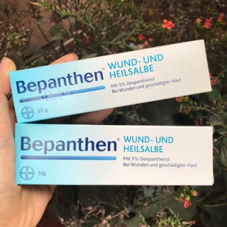 3 2023 Kem chống hăm Bepanthen 20gr Đức 100gr Pháp