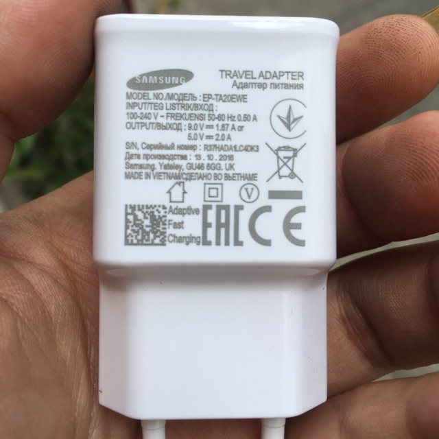 SẠC NHANH NOTE 5/S6/S7 ZIN MÁY (BẮC NINH)