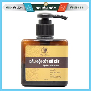 [Chăm Sóc Tóc Mẹ Bầu Và Sau Sinh] Dầu Gội Cốt Bồ Kết Trị Gàu Và Trị Rụng Tóc WonMom Chính Hãng Hũ 250ML