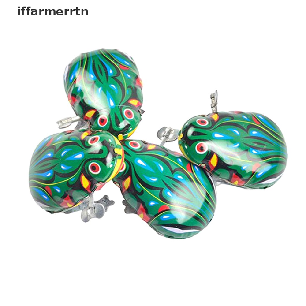 Đồ chơi ếch nhảy vặn cót giáo dục sớm cho trẻ em