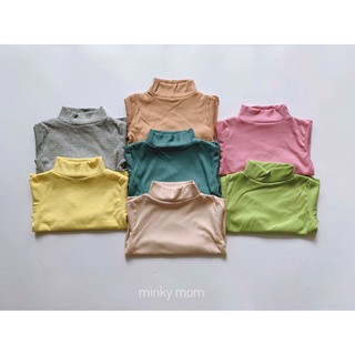 Áo cổ lọ 3 phân minky mom siêu mềm mại giữ nhiệt.