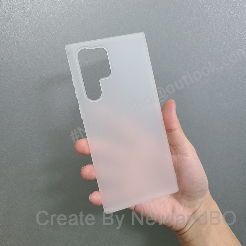 Ốp Điện Thoại Dẻo Siêu Mỏng Trong Mờ 0.4mm Cho Samsung Glaxy S22 Ultra S22Plus S21 Ultra note20