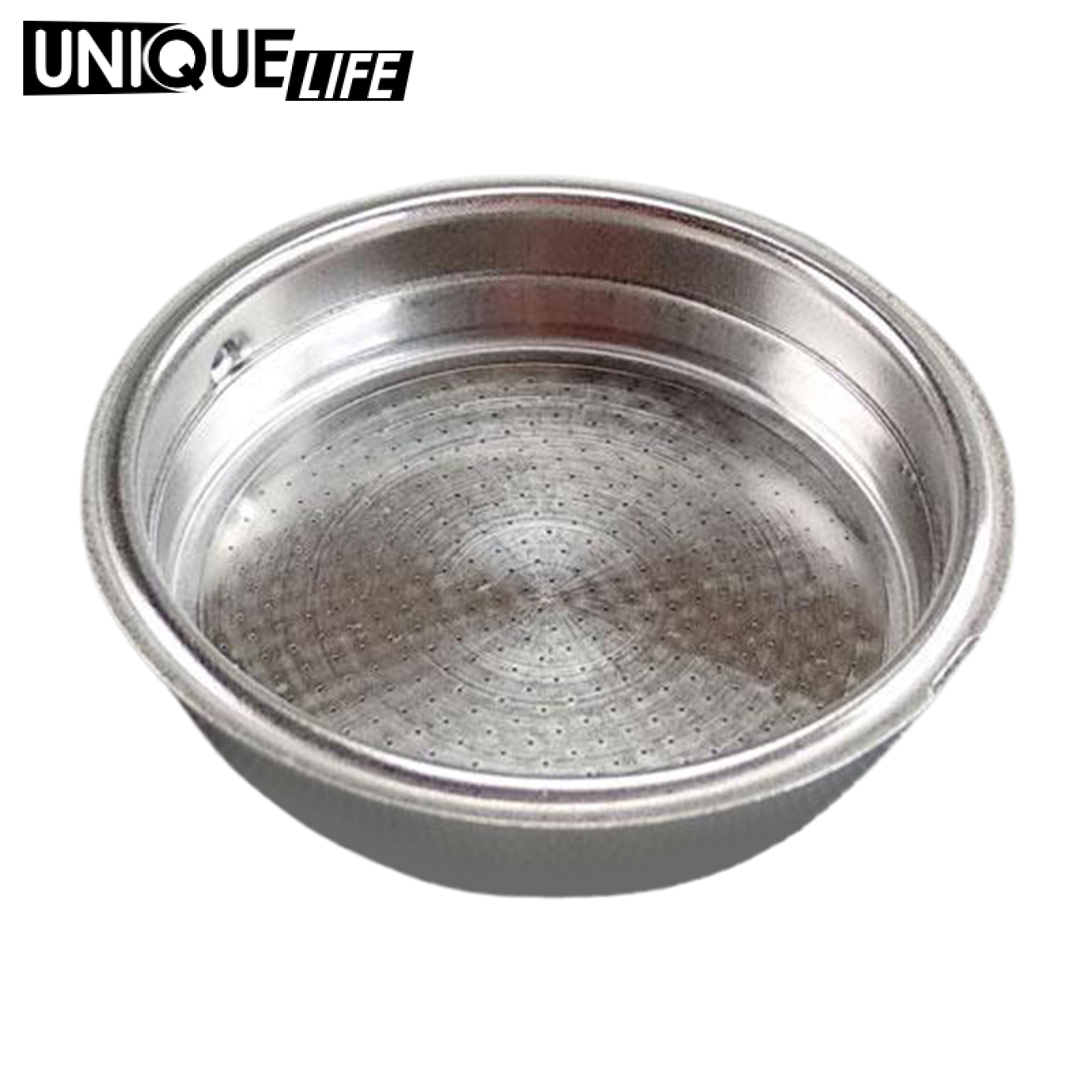 [Unique Life]Stainless Coffee Pressurized Cup Filter Basket 1-2 Cups BPA-Free Powder Bowl