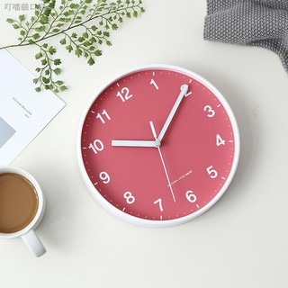Đồng hồ treo tường thiết kế đơn giản hiện đại 8-inch