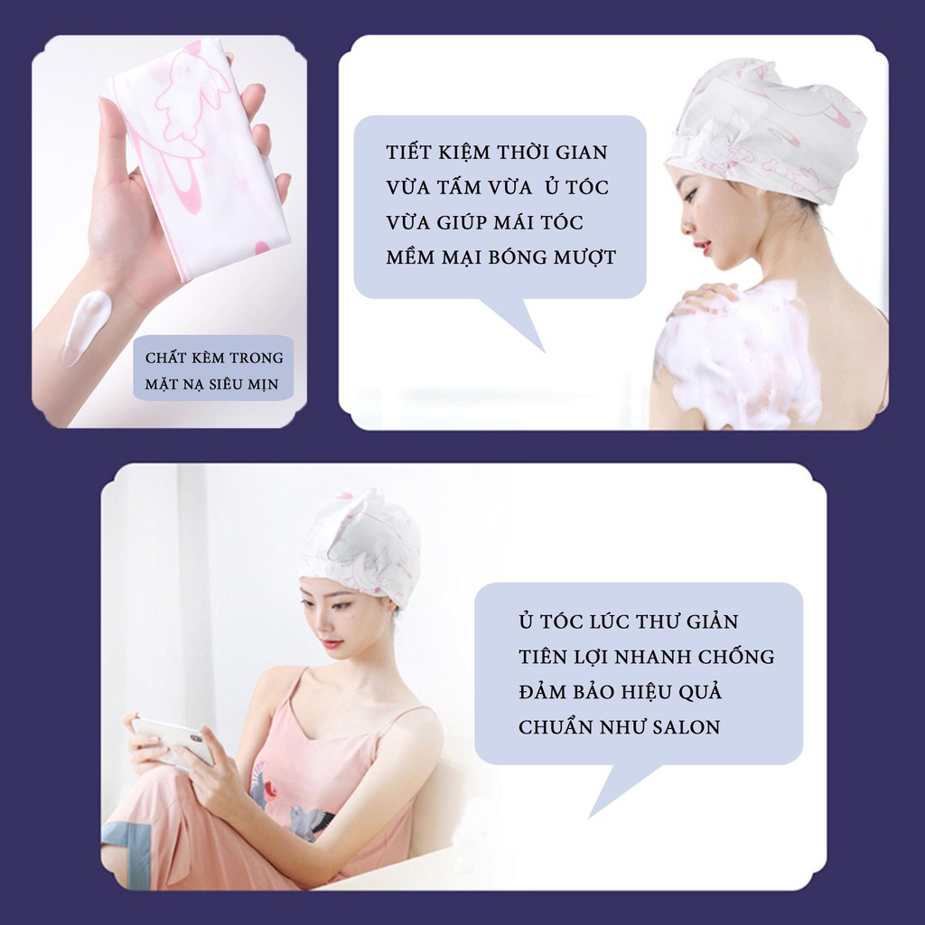 MẶT NẠ Ủ TÓC SOONPURE SPA HẤP DẦU DƯỠNG TÓC VỚI THÀNH PHẦN THIÊN NHIÊN 5 miếng SC100 | BigBuy360 - bigbuy360.vn