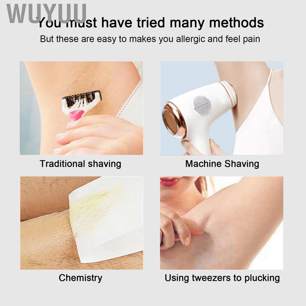 Wuyuu Disaar Vitamin C Hair Remvoal Cream Painless Body Depilatory for Leg Armpit Arm 100ml