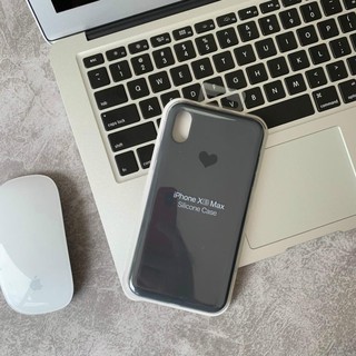 Ốp lưng iphone CHỐNG BẨN LOGO TIM (HỞ VIỀN) - AN608
