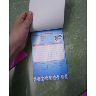 Cuốn hoá đơn 50 tờ in sẳn