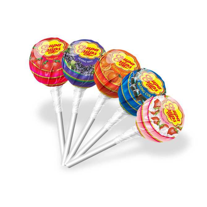 Kẹo mút Chupa Chups gói to 50 chiếc