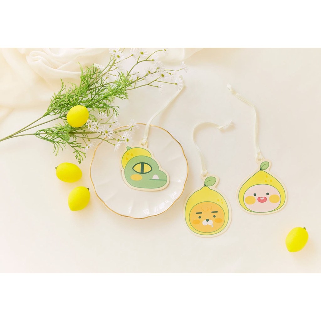 Giấy Làm Mát Không Khí Kakao Friends Lemon Apeach dễ thương siêu cute F10879