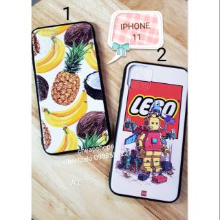 Ốp lưng ip 11(in thường 4d,bảo vệ điện thoại)