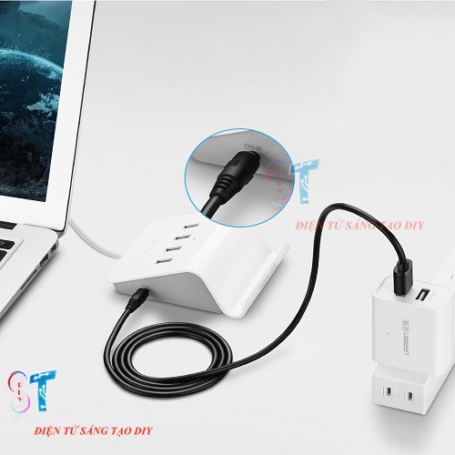 DÂY NGUỒN CỔNG USB RA ĐẦU DC 5.5X2.1 MM