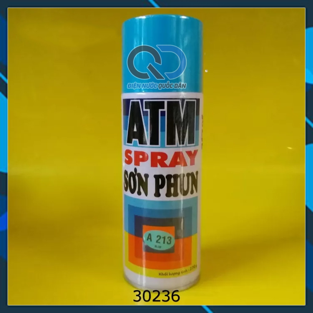 Sơn Xịt Xanh Da ATM A213 - Độ Bóng Cao - Khô Nhanh