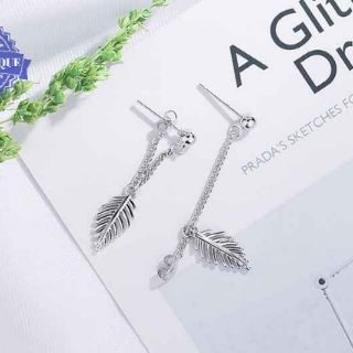 Khuyên tai bông tai lá rơi SALE giá rẻ