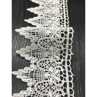 Dải Dây Ren Trắng Nhiều Màu
