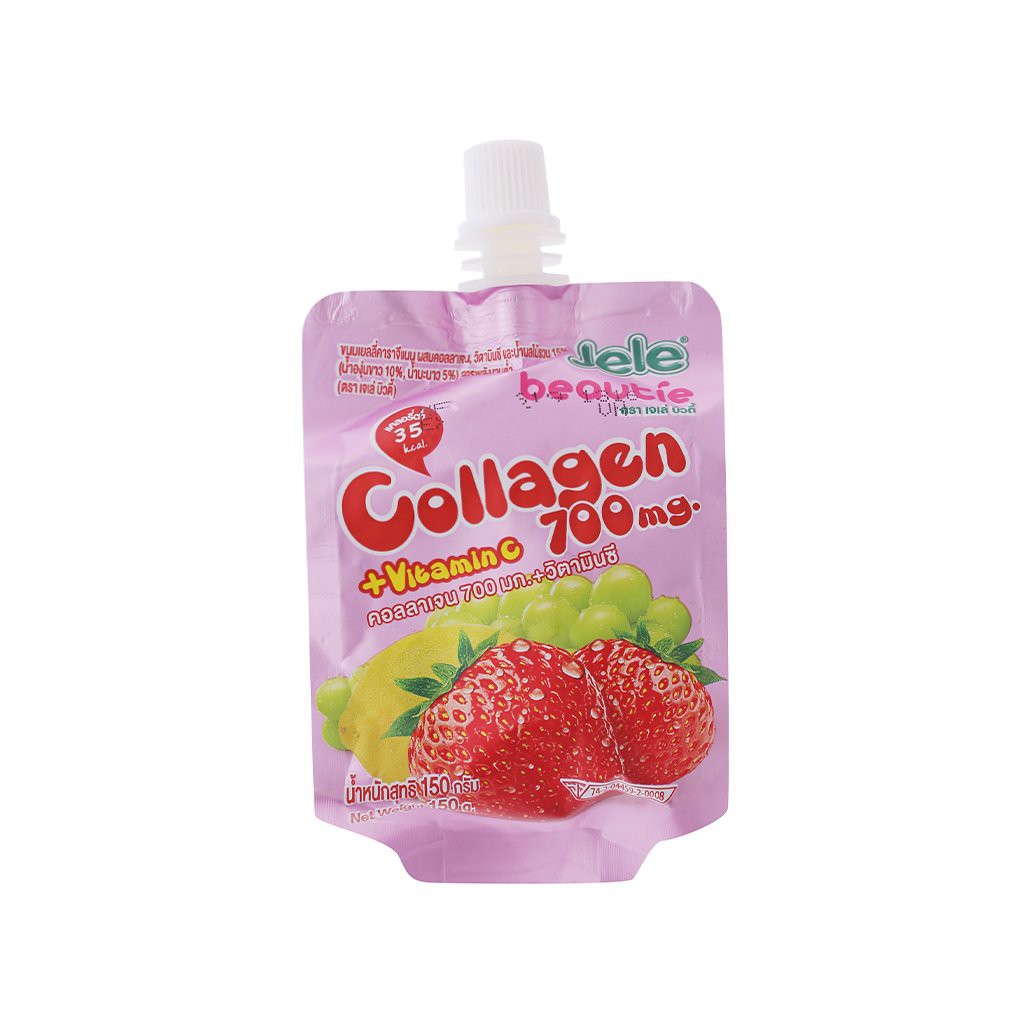 Nước Ép Trái Cây Thạch Jele Collagen - Gói 150gr