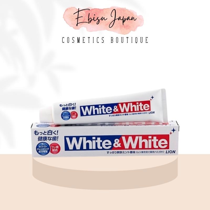 Kem Đánh Răng White & White Nhật Bản - Tuýp 150g