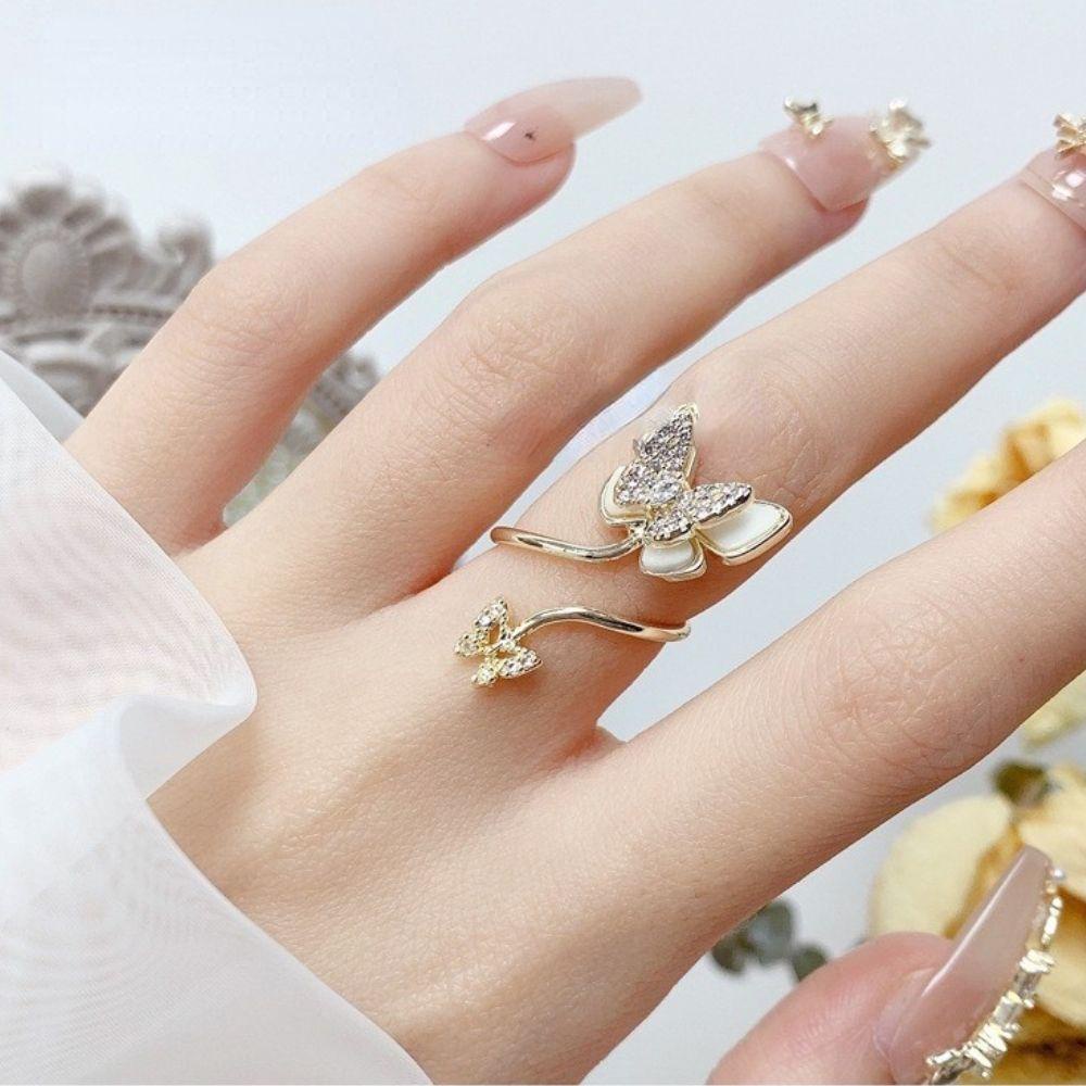 Phụ Kiện Trang Trí Móng Tay Hình Nơ Bướm 3D Thời Trang Dành Cho Nữ