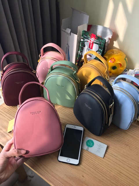 Forever Young - [Có sẵn] Balo Forever Young mẫu 2 ngăn dáng nhỏ xinh PL931 | BigBuy360 - bigbuy360.vn