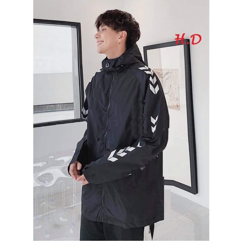 Áo gió mũi tên dọc tay HĐ12