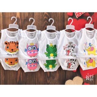 Combo 25.  bộ coc tay cotton cho bé