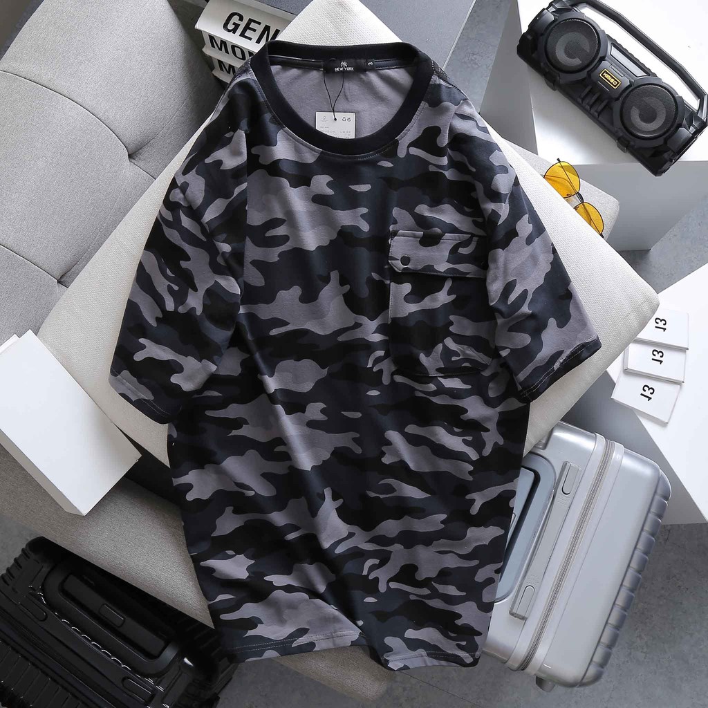 Phiên bản giới hạn - Bigsize < 130kg Áo thun nam tay ngắn cổ tròn bigsize | BigBuy360 - bigbuy360.vn