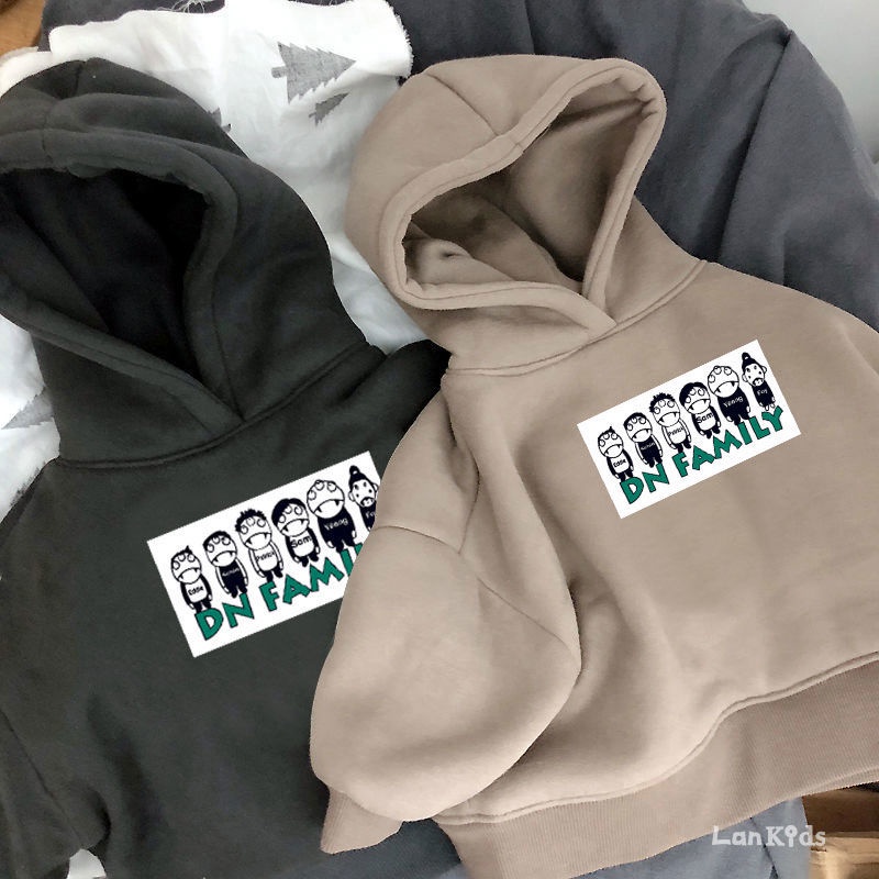 Áo sweater In Họa Tiết Hoạt Hình Phong Cách Hàn Quốc Cho Bé