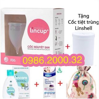 Cốc nguyệt san lincup nhập khẩu mỹ