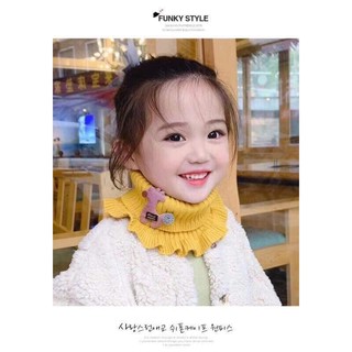 Khăn quàng cổ ống cho bé dễ thương