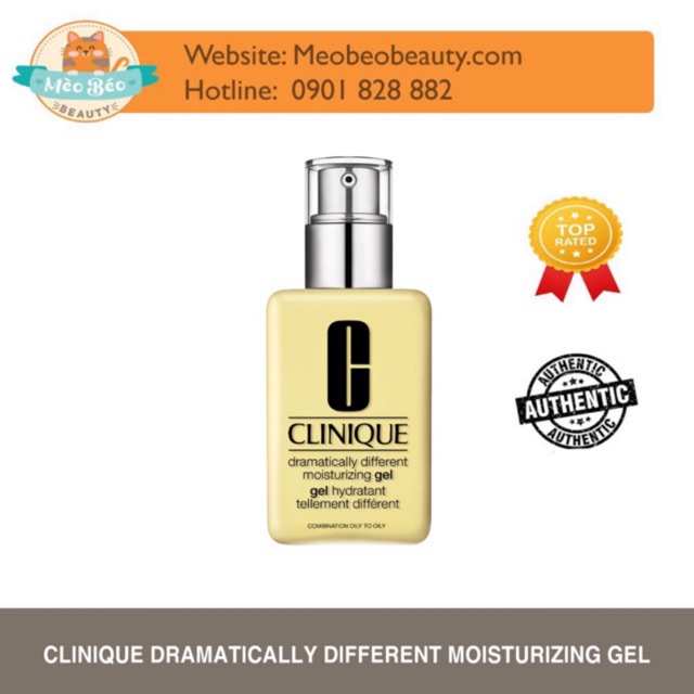 Kem Dưỡng Clinique Dramatically Gel/ lotion/jelly 125ml Fullbox
