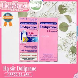 [HÀNG NỘI ĐỊA PHÁP] Siro hạ sốt Doliprane 100ml