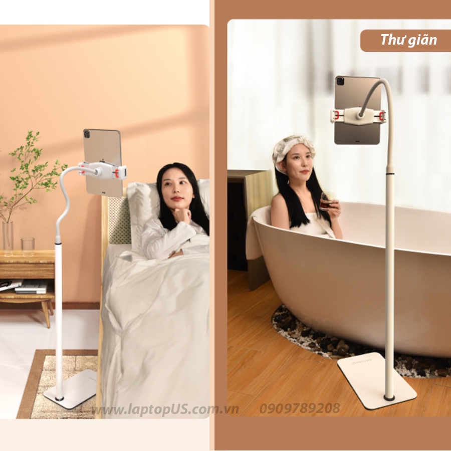 Giá Đỡ Điện Thoại Ipad Chân Đế Lớn Để Sàn Chống Nghiên Đỗ