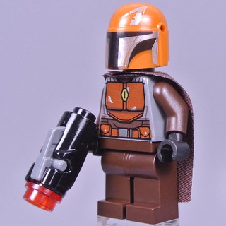 Mandalorian Warrior (Brown/Orange) - LEGO Star Wars Minifigure (2020)
