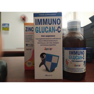 Immuno Glucan C Syrup - Giúp Nâng Cao Sức Khỏe Đường Hô Hấp Trên – Chai 100ml