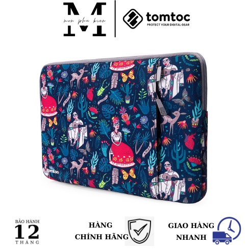Túi chống sốc tomtoc (USA) 360° Protective Macbook Air/Pro 13/13.3" DBlue - A13 | MON Phụ Kiện