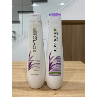 DẦU GỘI + DẦU XẢ MỸ MATRIX BIOLAGE HYDRA SOURCE 400ML (SIÊU MỀM MƯỢT)