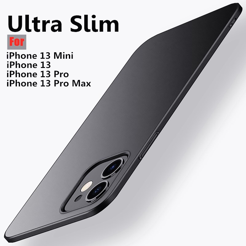 Ốp Điện Thoại Mỏng Mặt Nhám Cho iPhone 13 Pro Max iPhone 12 13 11 Pro Max Mini Xs Max XR X 7 8 PIus SE2020
