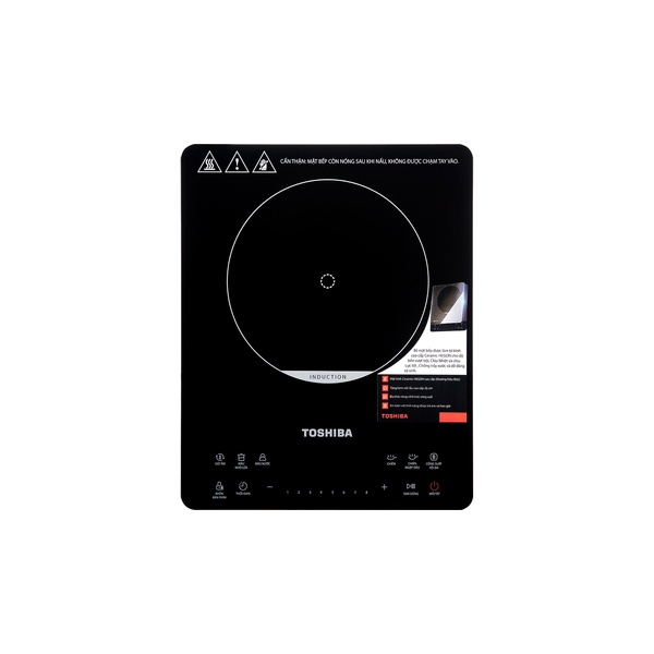 Bếp điện từ Toshiba IC-20S3PV, Tặng nồi, Bảo hành chính hãng 12 tháng.