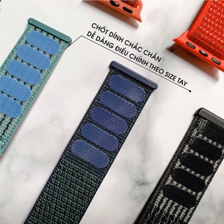 [TẶNG PPF BẢO VỆ MÀN HÌNH] Dây vải Sport Loop Cao Cấp Dành Cho Apple Watch