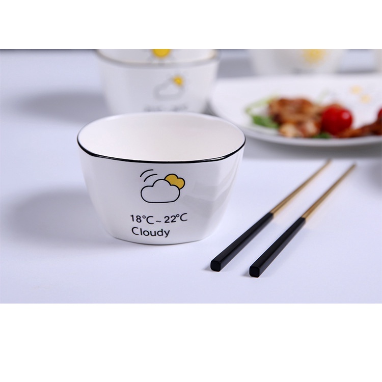 Bát con sứ hoa văn mặt trời cao cấp  HÀNG SẴN loại 1.