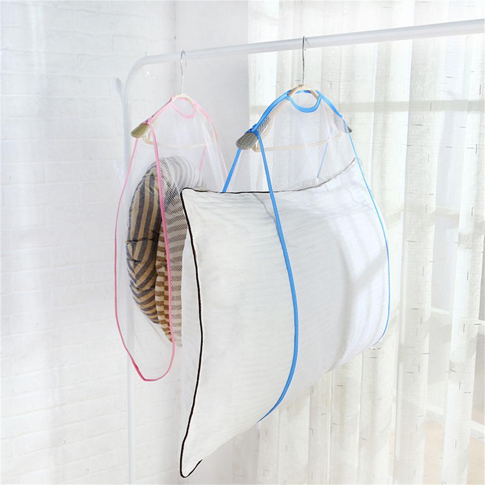 LONTIME Túi Lưới Thoáng Khí Đựng Gối / Búp Bê Tiện Dụng