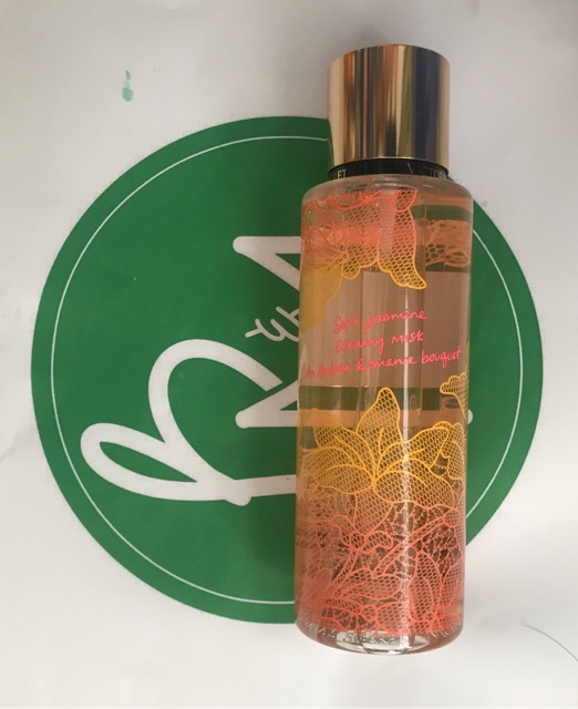 (250ml)Nước hoa xịt toàn thân Victoria secret Amber Romance In Bloom